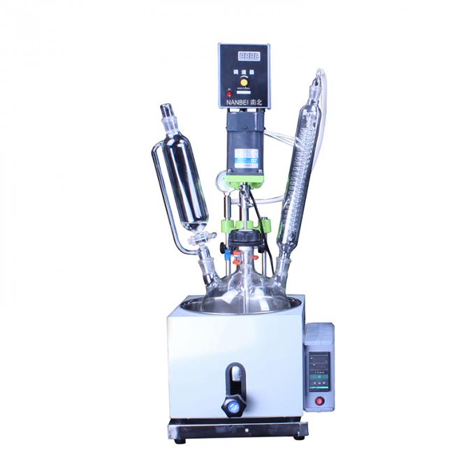 Small Single Layer Heating Chemical Glass Reactor 0