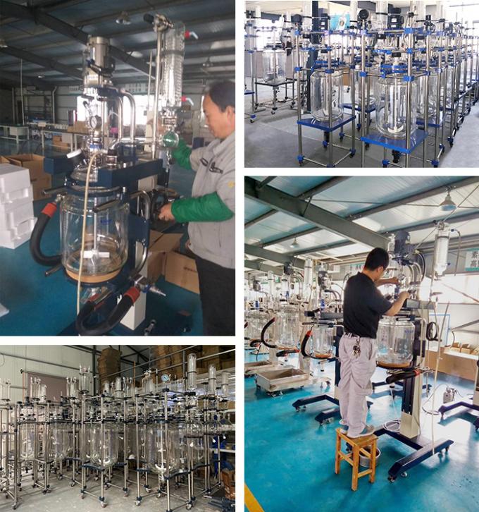 Vacuum Chemical Single Glass Reactors 2
