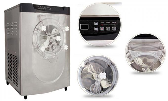 NBQ18T Thailand Hard Ice Cream Machine 20L/H Cooling Capacity For Cold Stone 3