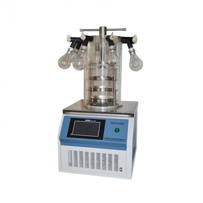 Electrical Heating LCD Display 0.12m2 Vacuum Freeze Dryer Lyophilizer 3