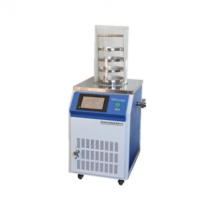 Electrical Heating LCD Display 0.12m2 Vacuum Freeze Dryer Lyophilizer 4