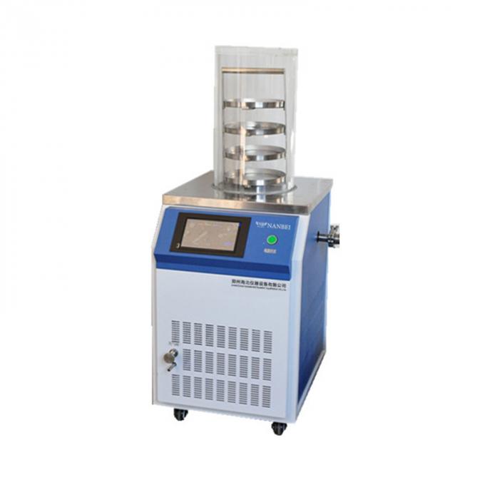 Electrical Heating LCD Display 0.12m2 Vacuum Freeze Dryer Lyophilizer 8