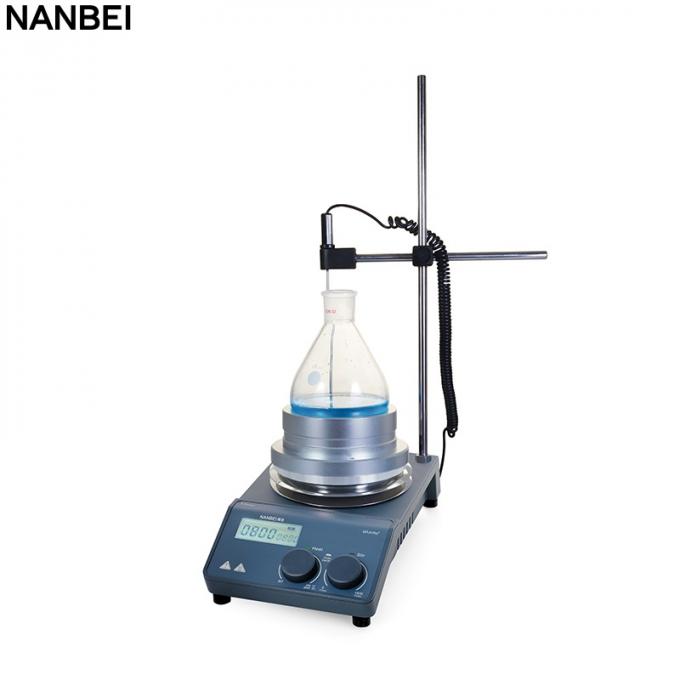 Brushless DC Motor Hotplate Magnetic Stirrer Laboratory Instrument LCD Display 1