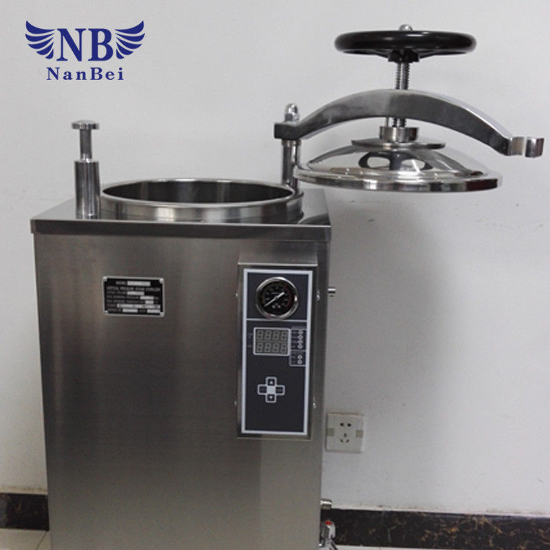 12L-100L Hospital Autoclave Steam Sterilizer , Vertical Steam Sterilizer With CE Confirmed