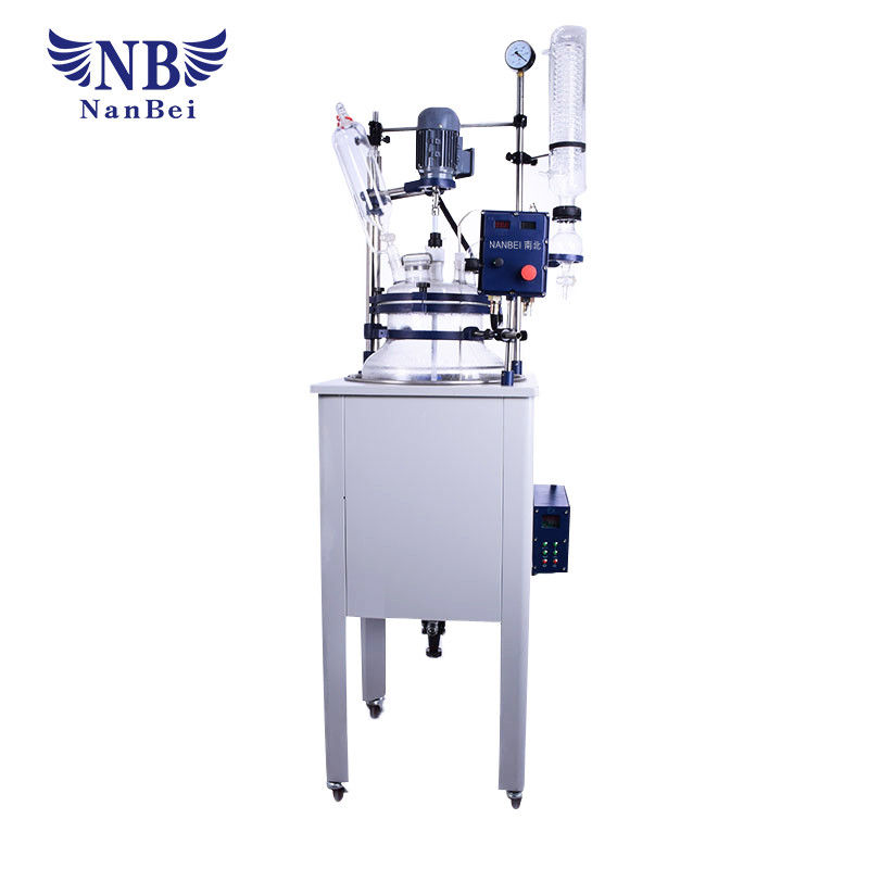 Single Tank  100L Chemical Glass Reactor