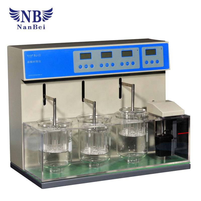 3 Vessels Disintegration Drug Testing Instrument L