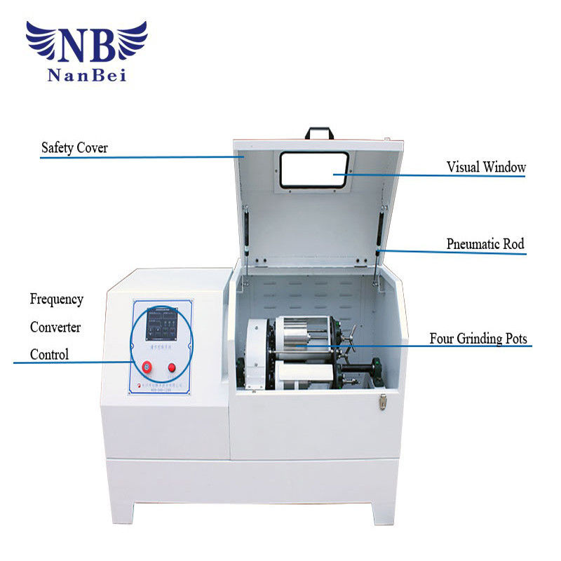 Laboratory Ball Mill Smallest Granule Reaches 0.1μ