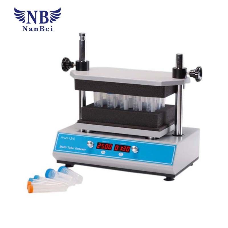 Multi Tube Vortexer MS200 500rpm  ~ 2500rpm Speed 