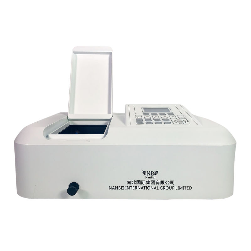 Single Double Beam 320nm 1100nm UV VIS Spectrophot
