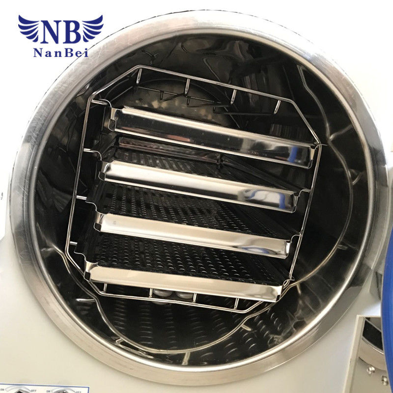 Pulse Vacuum Steam Sterilizer 105-134C Adjustment  LCD Display Working Status