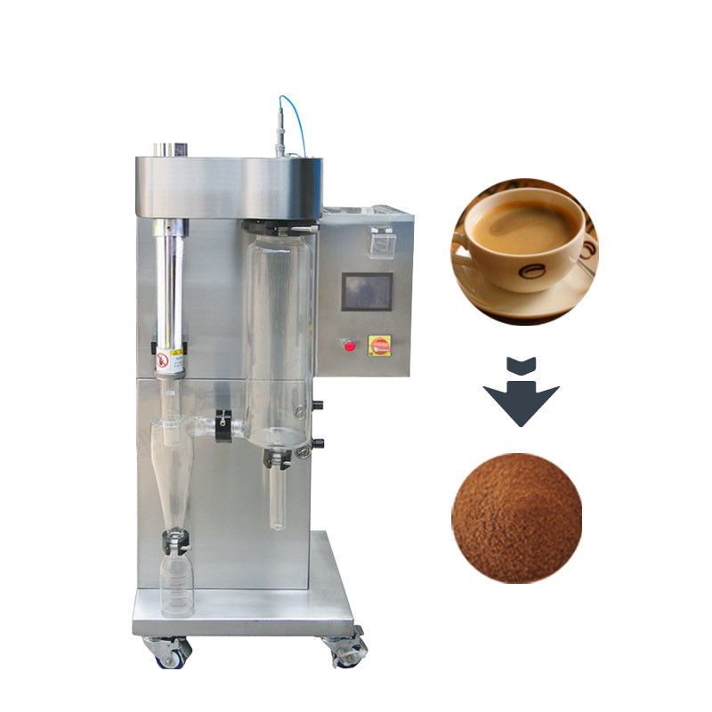 Small Spray Dryer 1.0-1.5 S Dryer Time 30-2000ml/H Speed Of Squirmy Pump