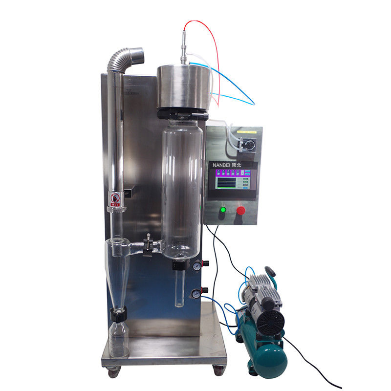 Small Spray Dryer 1.0-1.5 S Dryer Time 30-2000ml/H