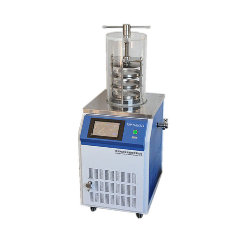 Electrical Heating LCD Display 0.12m2 Vacuum Freeze Dryer Lyophilizer