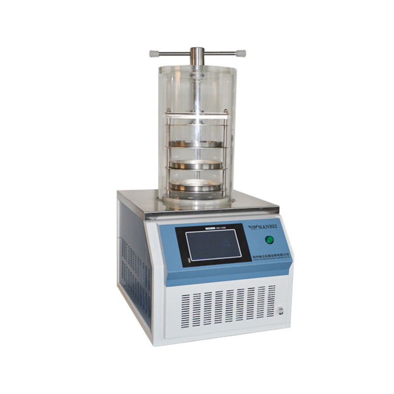 Electrical Heating LCD Display 0.12m2 Vacuum Freeze Dryer Lyophilizer