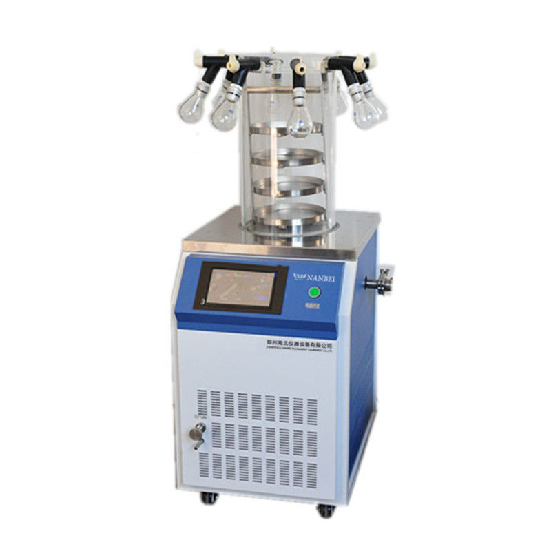 Electrical Heating LCD Display 0.12m2 Vacuum Freeze Dryer Lyophilizer