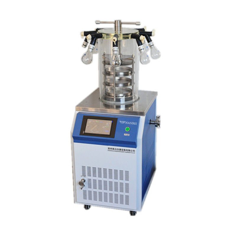 Electrical Heating LCD Display 0.12m2 Vacuum Freeze Dryer Lyophilizer