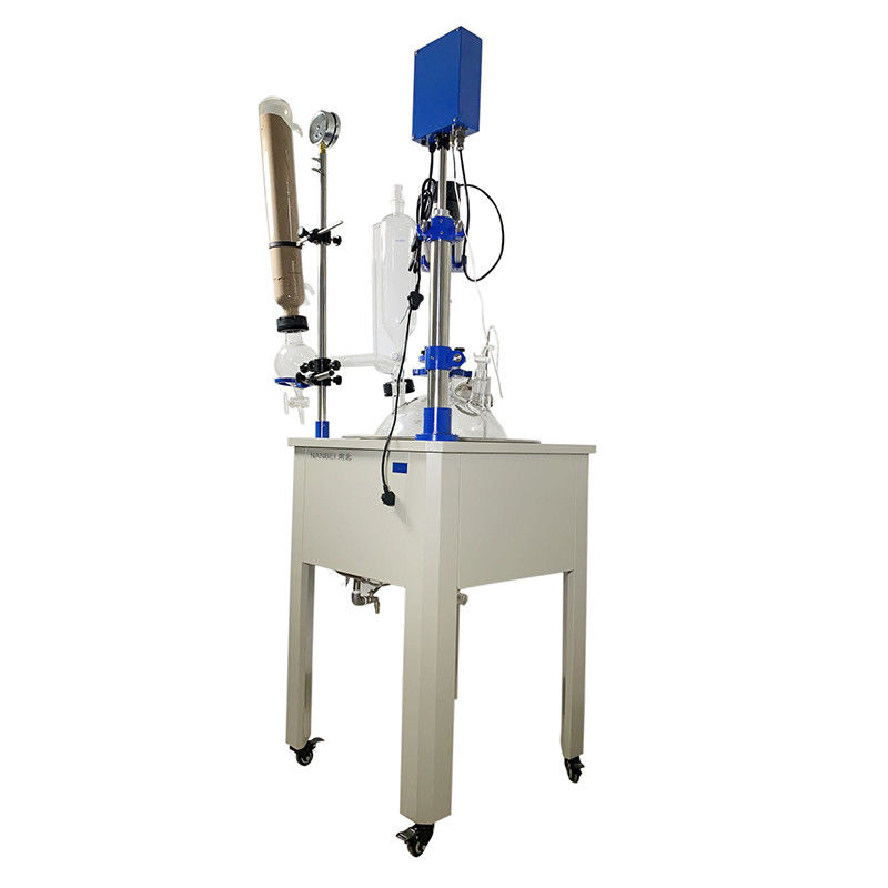 Explosion Proof Single Layer 30L Chemical Glass Reactor