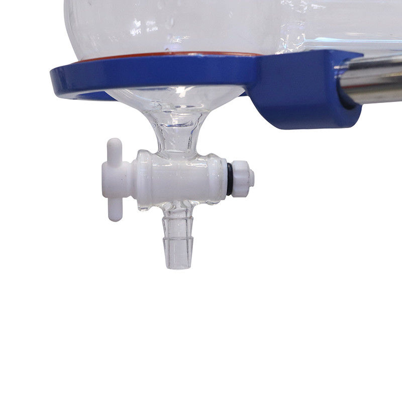 Vacuum Lab Double Walled 10L Chemical Glass Reactor