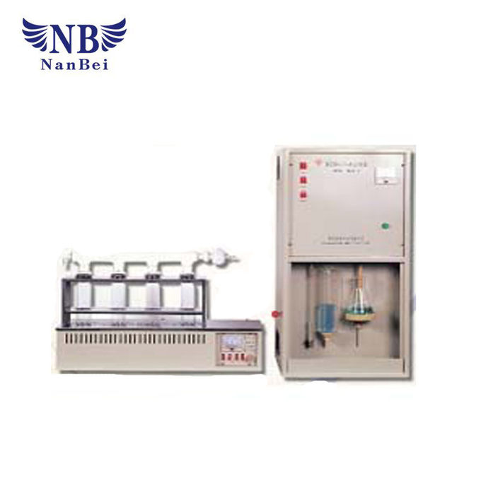 Food Kjeldahl Nitrogen Analyzer Feed Protein Content Test ISO Certification 0