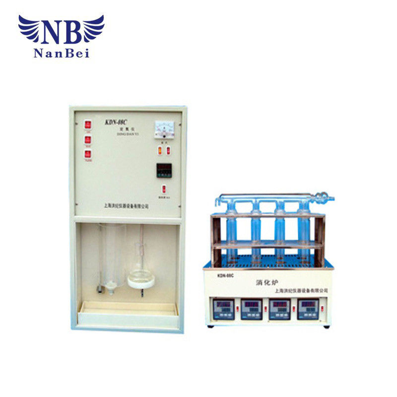 Food Kjeldahl Nitrogen Analyzer Feed Protein Content Test ISO Certification