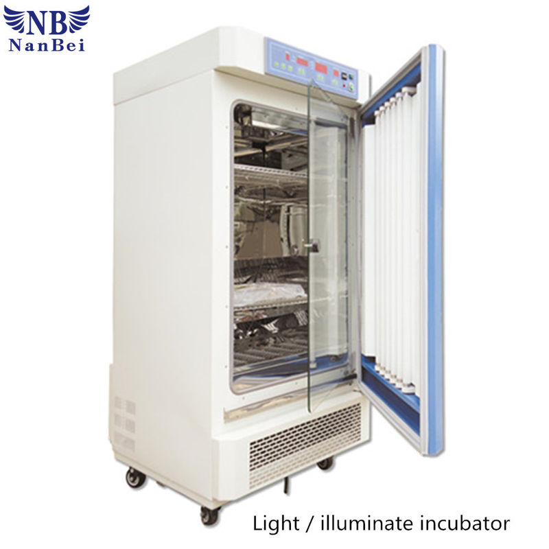 250L Laboratory Thermostat Lab Light Chamber ,Laboratory Illumination Incubator