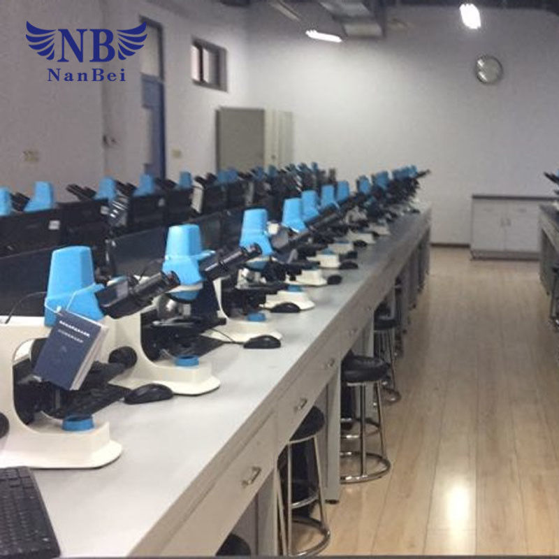 Medical Laboratory Microscope For Blood Analysis College Educational Darkfield Live