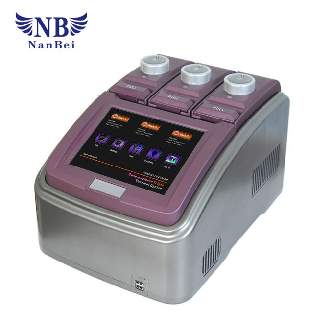 PCR Machine Biotechnology Lab Equipment Gene - Explorer Triple For Lab Using Test DNA 0
