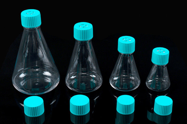 Bacterial Cell Culture Flasks 125ml 66mm PCR Laboratory