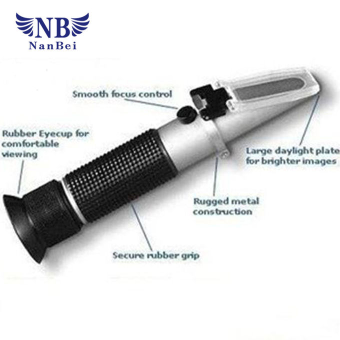 Foods And Beverages Brix Refractometer For Sugar Testing Machine 0
