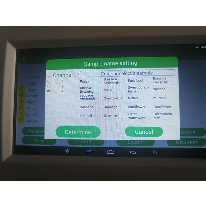 16 Channel 410nm Pesticide Residue Tester In Fruits Vegetables 1
