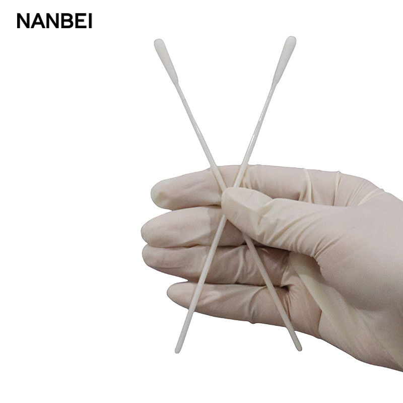 Disposable Throat Tube Swab Biotechnology Lab Equipment 2 Set